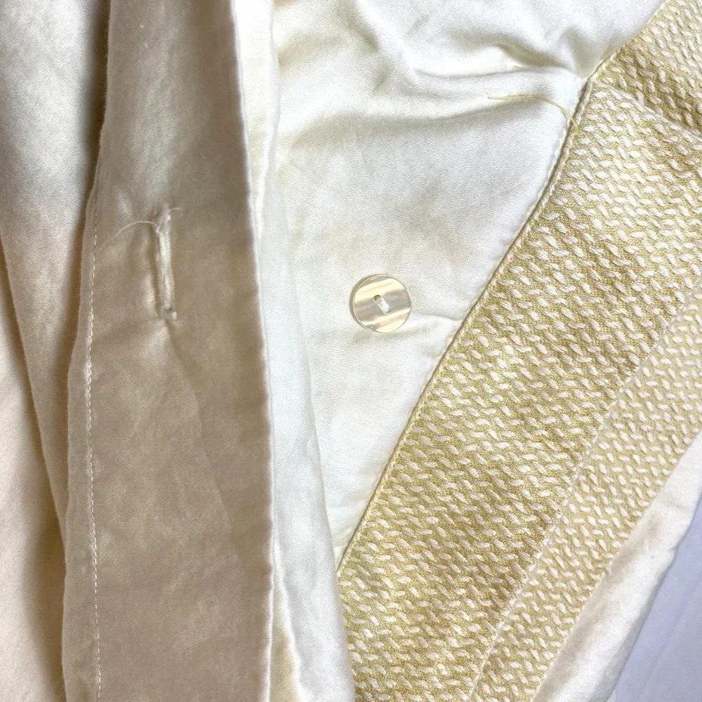 Bagni Volpi Noemi Fine Linens Duvet King Size Italy Custom Made Rare Bespoke